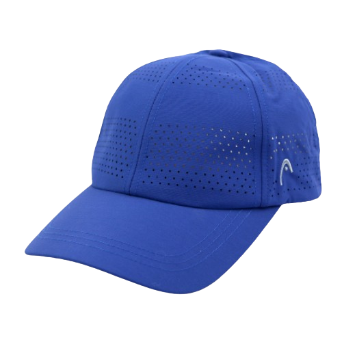 Close-up detail of a custom baseball cap showing embroidery quality