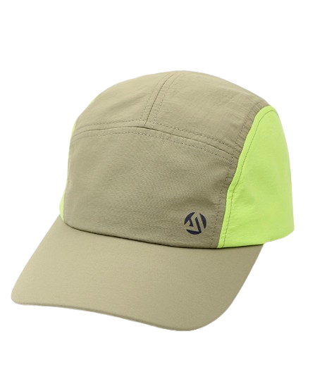 Custom fitted baseball cap in navy blue